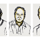 Depictions of Harvey Alter, Michael Houghton, and Charles Rice.